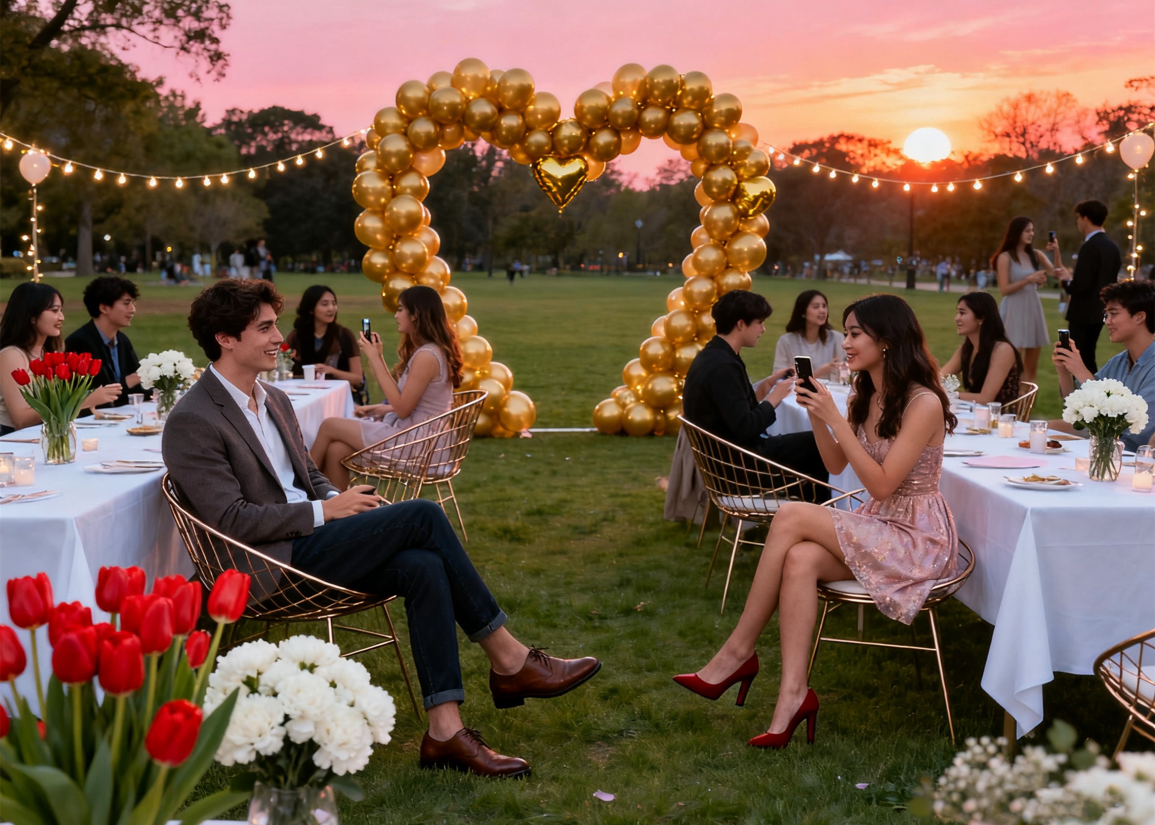 舟山对的人相亲活动现场